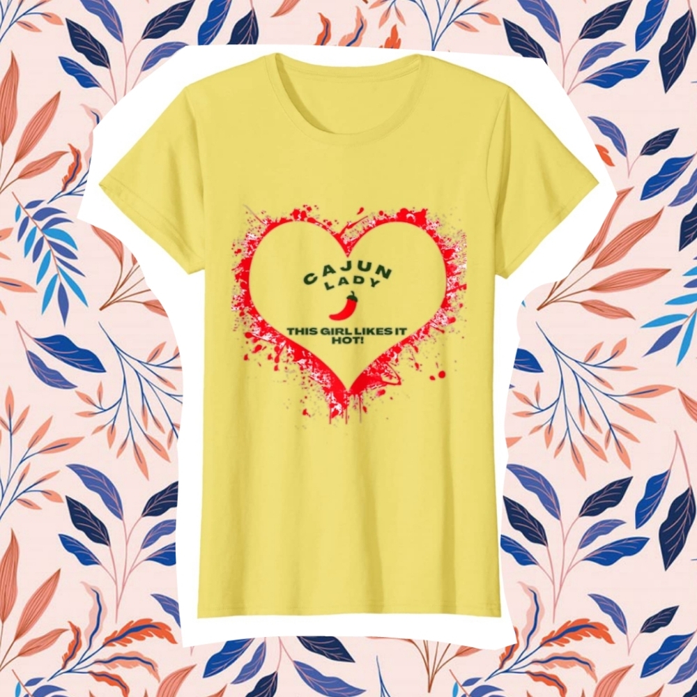The Cajun Lady T-Shirt - size Medium
